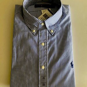Ralph Lauren dress shirt with long sleeves.